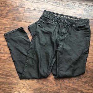 Prana slim fit Bridger Jean Dark Charcoal 34 x 34